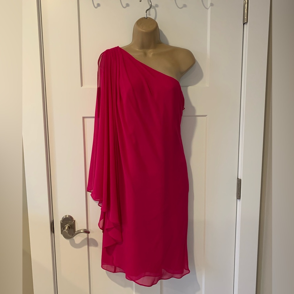 Fuchsia Pink Cocktail Dress